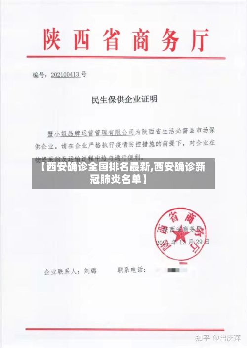 【西安确诊全国排名最新,西安确诊新冠肺炎名单】