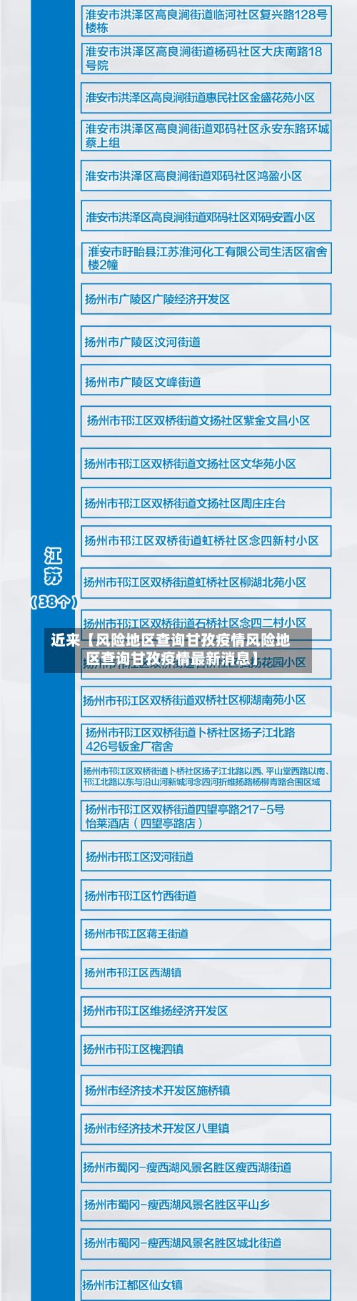 近来【风险地区查询甘孜疫情风险地区查询甘孜疫情最新消息】