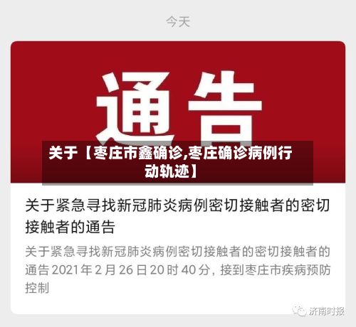 关于【枣庄市鑫确诊,枣庄确诊病例行动轨迹】