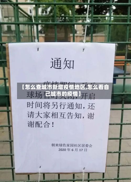 【怎么查城市新增疫情地区,怎么看自己城市的疫情】