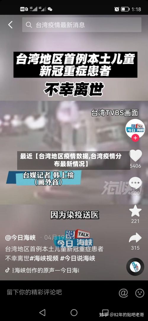 最近【台湾地区疫情数据,台湾疫情分布最新情况】-第3张图片