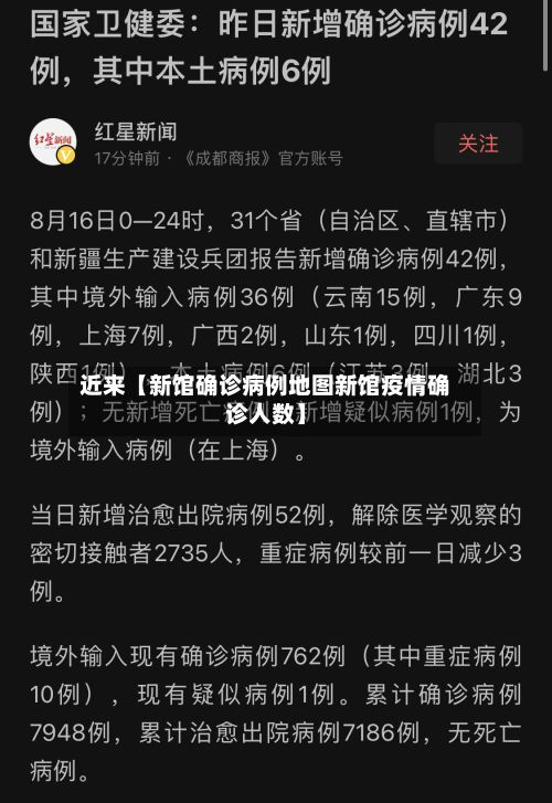 近来【新馆确诊病例地图新馆疫情确诊人数】-第2张图片