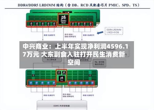 中兴商业：上半年实现净利润4596.17万元 大东副食入驻打开民生消费新空间