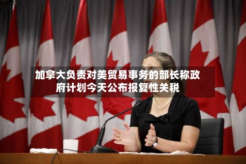 加拿大负责对美贸易事务的部长称政府计划今天公布报复性关税-第3张图片