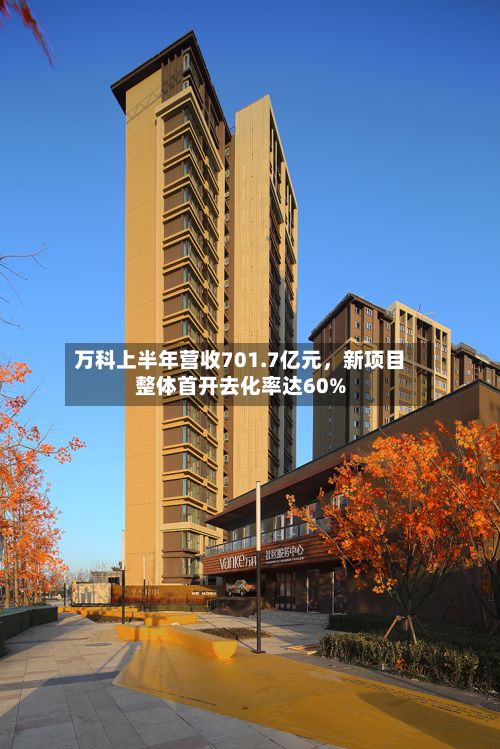 万科上半年营收701.7亿元，新项目整体首开去化率达60%-第3张图片