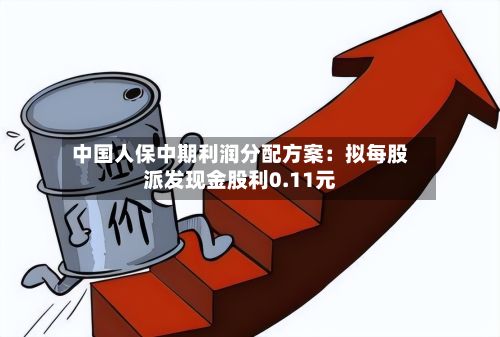 中国人保中期利润分配方案：拟每股派发现金股利0.11元