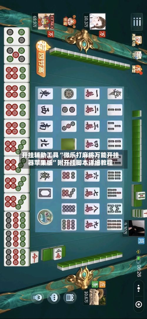开挂辅助工具“微乐打麻将万能开挂器苹果版”附开挂脚本详细教程-第2张图片