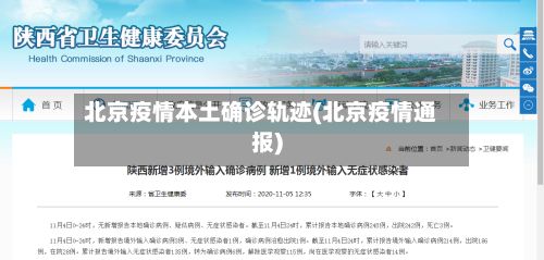北京疫情本土确诊轨迹(北京疫情通报)-第1张图片
