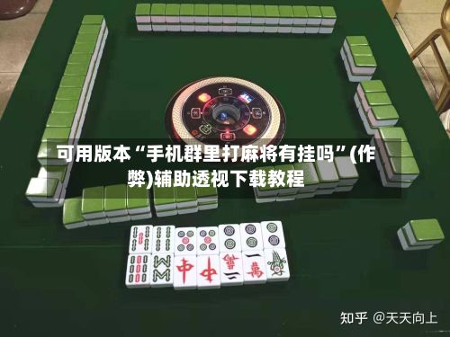 可用版本“手机群里打麻将有挂吗”(作弊)辅助透视下载教程-第2张图片