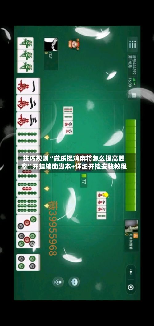 技巧规则“微乐捉鸡麻将怎么提高胜率”开挂辅助脚本+详细开挂安装教程-第3张图片