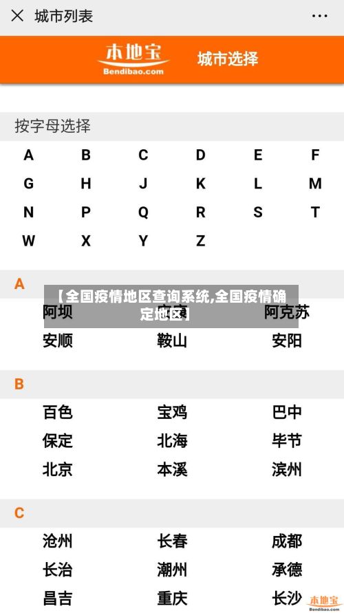 【全国疫情地区查询系统,全国疫情确定地区】