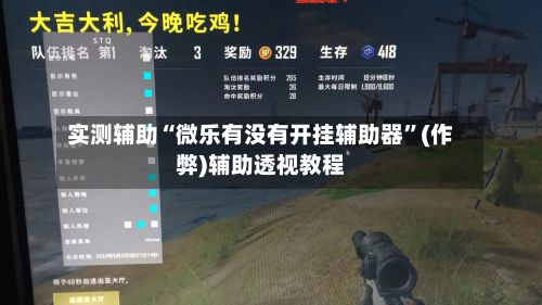 实测辅助“微乐有没有开挂辅助器”(作弊)辅助透视教程-第2张图片