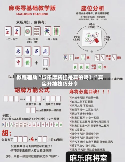 教程辅助“微乐麻将挂是真的吗？”真实开挂技巧分享