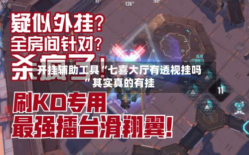 开挂辅助工具“七喜大厅有透视挂吗”其实真的有挂