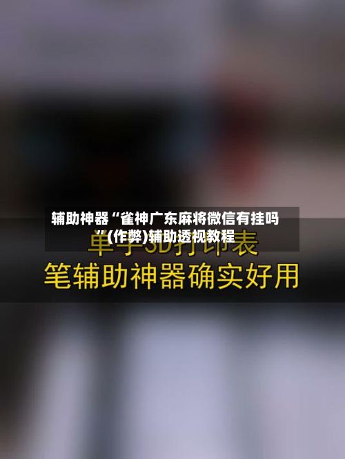 辅助神器“雀神广东麻将微信有挂吗”(作弊)辅助透视教程-第3张图片