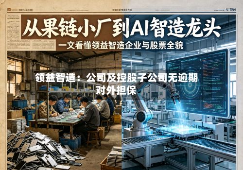 领益智造：公司及控股子公司无逾期对外担保-第3张图片